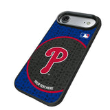 Philadelphia Phillies Personalized Circle Bump Phone Case for Apple iPhone