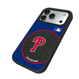 Philadelphia Phillies Personalized Circle Bump Phone Case for Apple iPhone