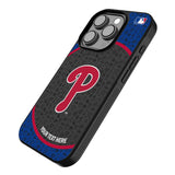 Philadelphia Phillies Personalized Circle Bump Phone Case for Apple iPhone