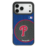 Philadelphia Phillies Personalized Circle Bump Phone Case for Apple iPhone