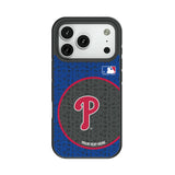 Philadelphia Phillies Personalized Circle Bump Phone Case for Apple iPhone