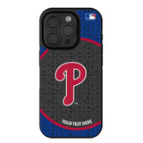 Philadelphia Phillies Personalized Circle Bump Phone Case for Apple iPhone