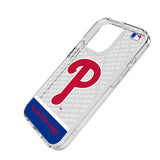 Philadelphia Phillies Personalized EndZone Plus Clear Phone Case for Apple iPhone