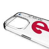 Philadelphia Phillies Personalized EndZone Plus Clear Phone Case for Apple iPhone