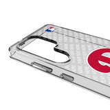 Philadelphia Phillies Personalized EndZone Plus Clear Phone Case for Samsung Galaxy