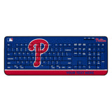 Philadelphia Phillies Personalized Endzone Solid Wireless USB Keyboard