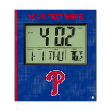 Philadelphia Phillies Personalized Hatch Wall Clock