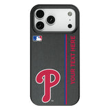 Philadelphia Phillies Personalized Sidebard MagSafe Compatible Phone Case for Apple iPhone