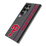 Philadelphia Phillies Personalized Sidebard MagSafe Compatible Phone Case for Samsung Galaxy