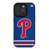 Philadelphia Phillies Personalized Stripe Bump Phone Case for Apple iPhone