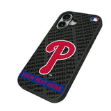 Philadelphia Phillies Personalized Tilt Bump Phone Case for Apple iPhone