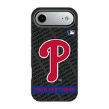 Philadelphia Phillies Personalized Tilt Bump Phone Case for Apple iPhone