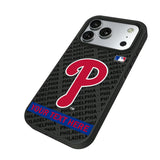 Philadelphia Phillies Personalized Tilt Bump Phone Case for Apple iPhone