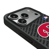 Philadelphia Phillies Personalized Tilt Bump Phone Case for Apple iPhone