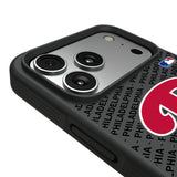 Philadelphia Phillies Personalized Tilt Bump Phone Case for Apple iPhone