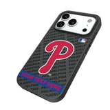 Philadelphia Phillies Personalized Tilt Bump Phone Case for Apple iPhone