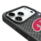 Philadelphia Phillies Personalized Tilt Bump Phone Case for Apple iPhone
