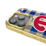 Philadelphia Phillies Plaid Bling Phone Case for Apple iPhone