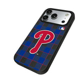Philadelphia Phillies Plaid MagSafe Compatible Phone Case for Apple iPhone