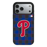 Philadelphia Phillies Plaid MagSafe Compatible Phone Case for Apple iPhone