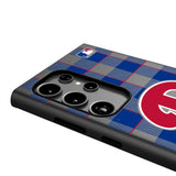 Philadelphia Phillies Plaid MagSafe Compatible Phone Case for Samsung Galaxy