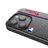Philadelphia Phillies Sidebar Black Bling Phone Case for Apple iPhone