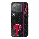 Philadelphia Phillies Sidebar Black Bling Phone Case for Apple iPhone
