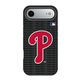 Philadelphia Phillies Text Backdrop Bump Phone Case for Apple iPhone