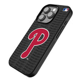 Philadelphia Phillies Text Backdrop Bump Phone Case for Apple iPhone