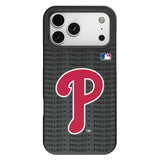 Philadelphia Phillies Text Backdrop Bump Phone Case for Apple iPhone