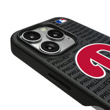 Philadelphia Phillies Text Backdrop MagSafe Compatible Phone Case for Apple iPhone