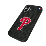 Philadelphia Phillies Text Backdrop MagSafe Compatible Phone Case for Apple iPhone