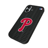 Philadelphia Phillies Text Backdrop MagSafe Compatible Phone Case for Apple iPhone