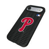 Philadelphia Phillies Text Backdrop MagSafe Compatible Phone Case for Apple iPhone