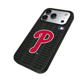 Philadelphia Phillies Text Backdrop MagSafe Compatible Phone Case for Apple iPhone