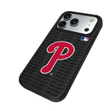 Philadelphia Phillies Text Backdrop MagSafe Compatible Phone Case for Apple iPhone
