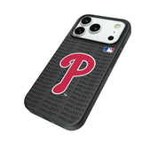 Philadelphia Phillies Text Backdrop MagSafe Compatible Phone Case for Apple iPhone