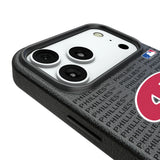 Philadelphia Phillies Text Backdrop MagSafe Compatible Phone Case for Apple iPhone
