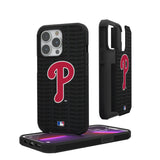 Philadelphia Phillies Text Backdrop Rugged Phone Case for Apple iPhone