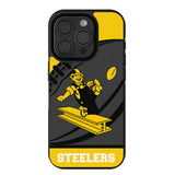 Pittsburgh Steelers 1961 Historic Collection Passtime Bump Phone Case for Apple iPhone