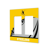 Pittsburgh Steelers 1961 Historic Collection Passtime Hidden-Screw Light Switch Plate