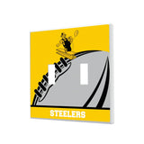 Pittsburgh Steelers 1961 Historic Collection Passtime Hidden-Screw Light Switch Plate