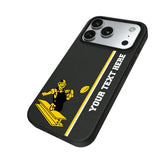 Pittsburgh Steelers 1961 Historic Collection Personalized Sidebard MagSafe Compatible Phone Case for Apple iPhone