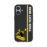 Pittsburgh Steelers 1961 Historic Collection Personalized Sidebard MagSafe Compatible Phone Case for Apple iPhone