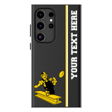 Pittsburgh Steelers 1961 Historic Collection Personalized Sidebard MagSafe Compatible Phone Case for Samsung Galaxy