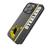Pittsburgh Steelers 1961 Historic Collection Sidebar Black Bling Phone Case for Apple iPhone