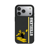 Pittsburgh Steelers 1961 Historic Collection Sidebar MagSafe Compatible Phone Case for Apple iPhone