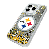 Pittsburgh Steelers Confetti Glitter Phone Case for Apple iPhone