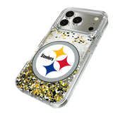 Pittsburgh Steelers Confetti Glitter Phone Case for Apple iPhone