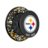 Pittsburgh Steelers Confetti PopSockets Magnetic Phone Grip and Stand